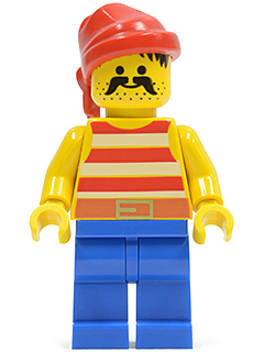 6276 Eldorado Fortress pirate minifigure