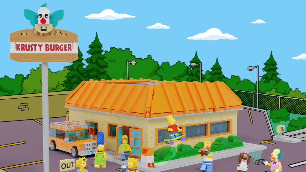 LEGO The Simpsons Krusty Burger set rumoured for 2025