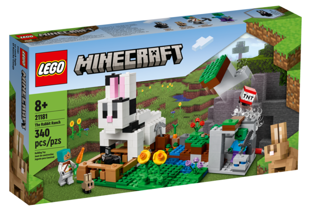 LEGO Minecraft 21181 The Rabbit Ranch box 1024x722