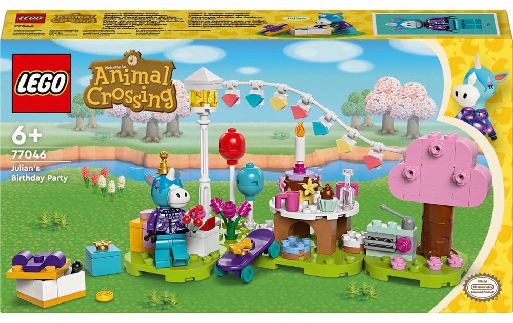 LEGO Animal Crossing 77046 Julians Birthday Party Box