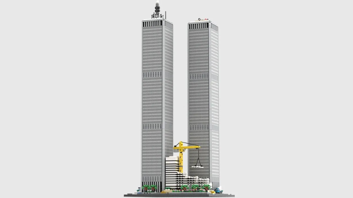 WTC Twin Towers and Vista hotel enter LEGO Ideas review