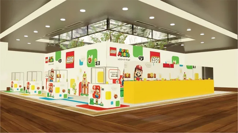 LEGO Super Mario pop up stores coming to Japan