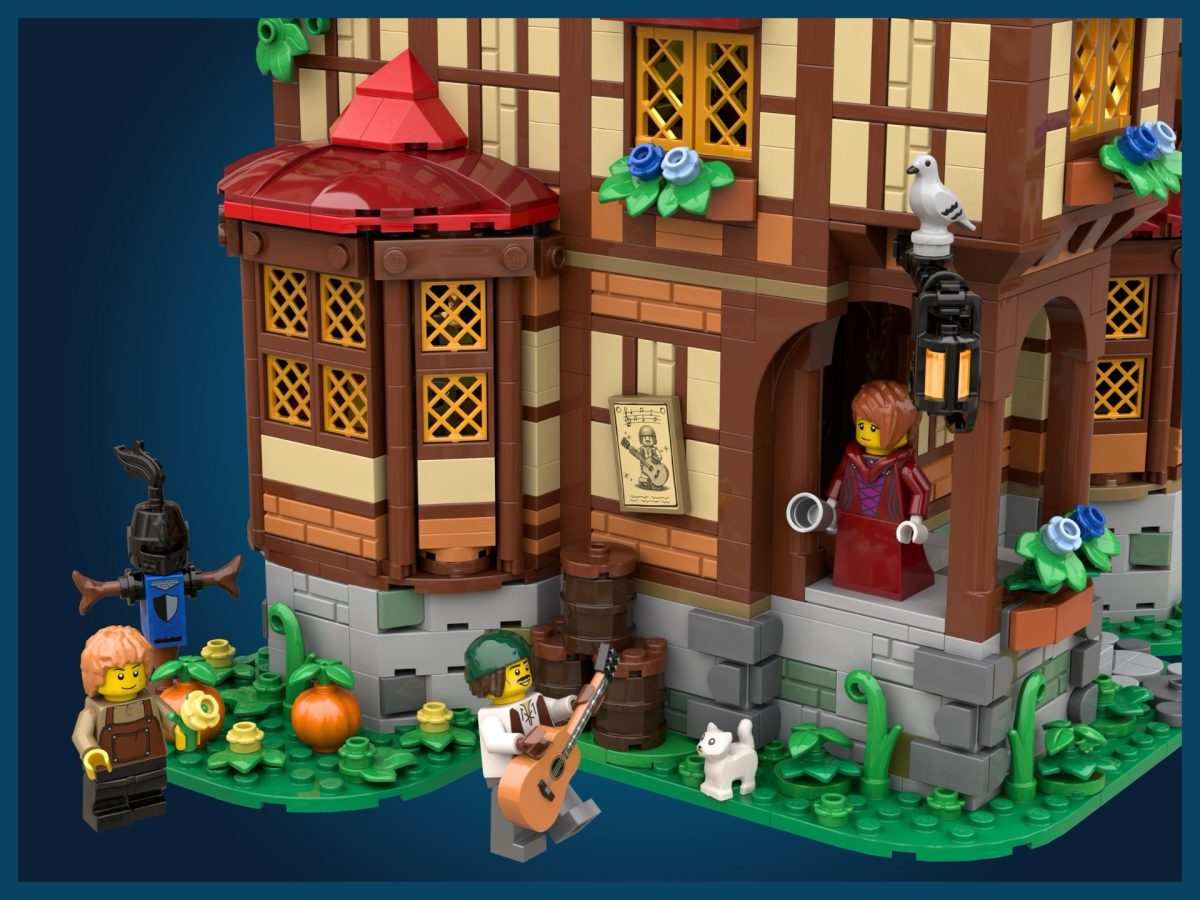 LEGO BrickLink Series 9 Sleepy Dragon Inn 2 1200x900