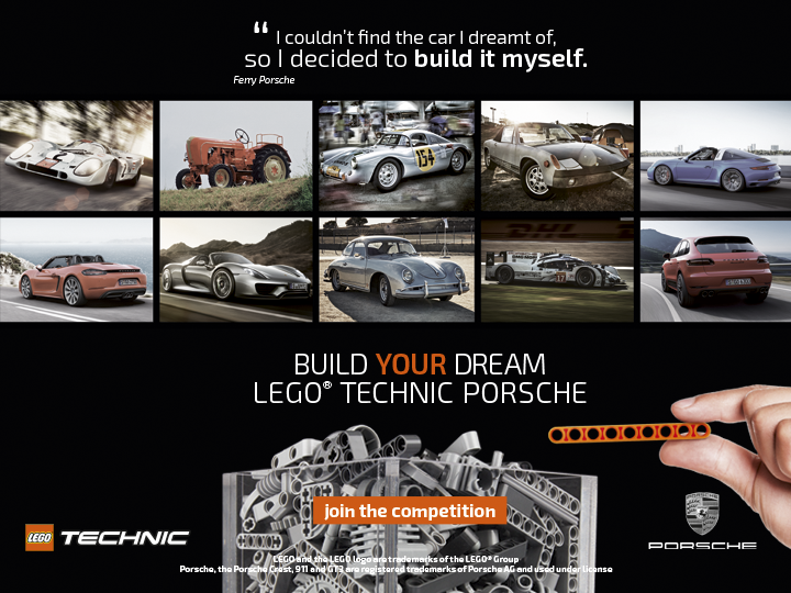 LEGO Technic Design the Porsche of Your Dreams