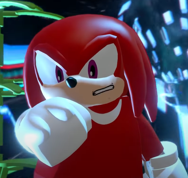 LEGO Dimensions sonic the hedgehog knuckles