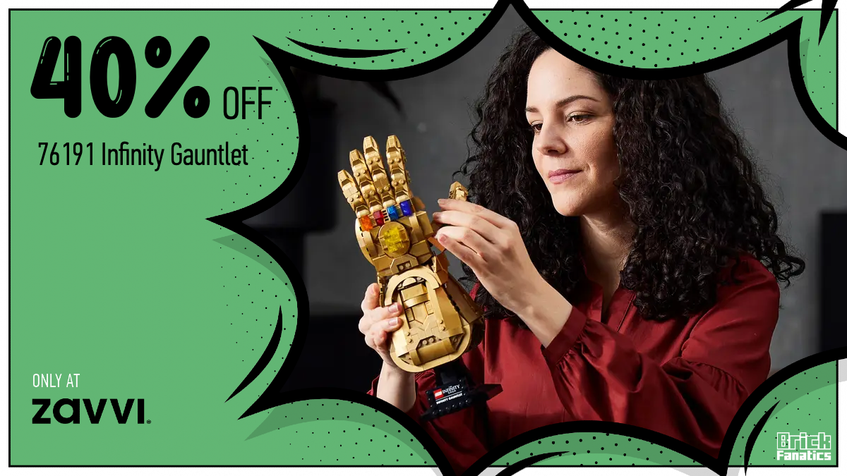 Huge LEGO deal not to be missed: 40% off LEGO Marvel 76191 Infinity Gauntlet