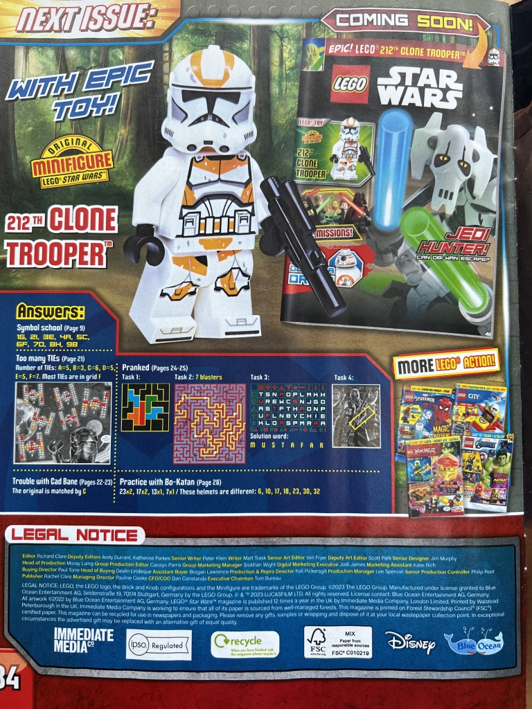 LEGO Star Wars magazine issue 92 next issue page 768x1024