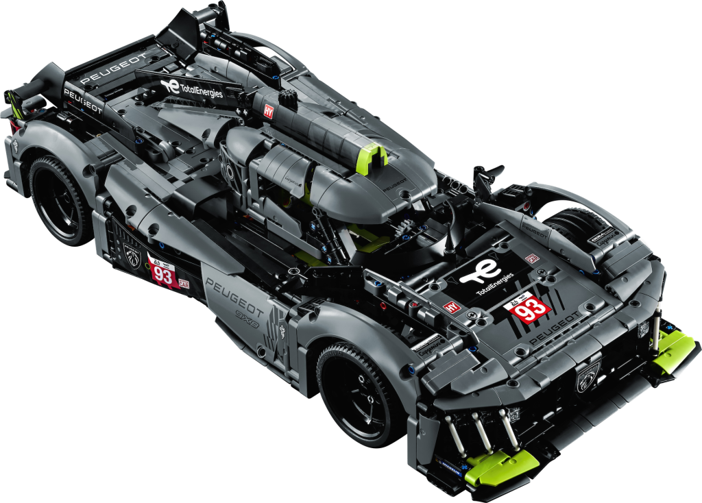 LEGO Technic 42156 Peugeot 9X8 24H Le Mans Hybrid Hypercar 06 1024x734