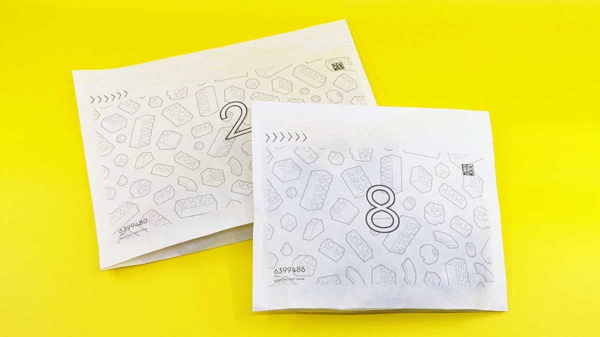 First recyclable LEGO paper bags in sets revealed