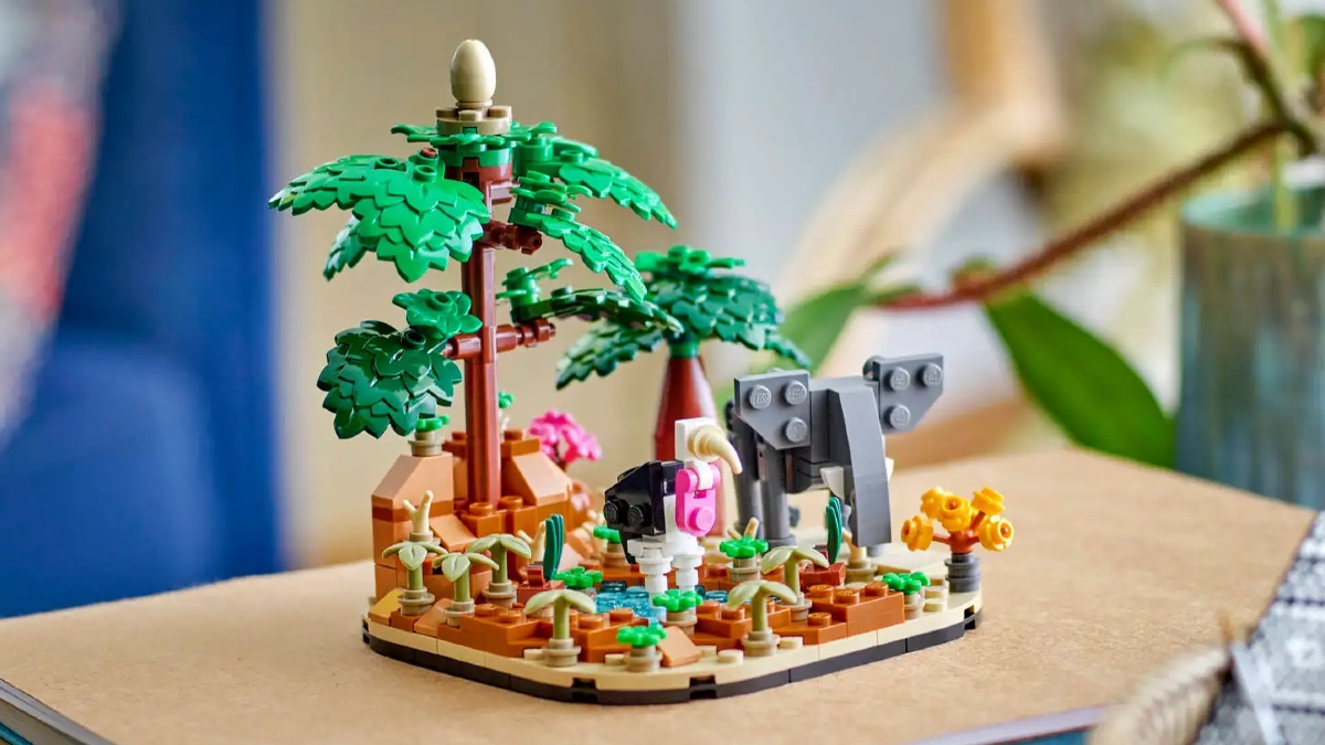 LEGO 40784 African Savanna Diorama GWP officially revealed