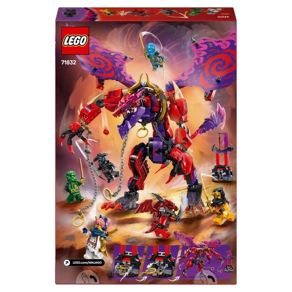 LEGO NINJAGO 71832 Thunderfang Dragon of Chaos 1