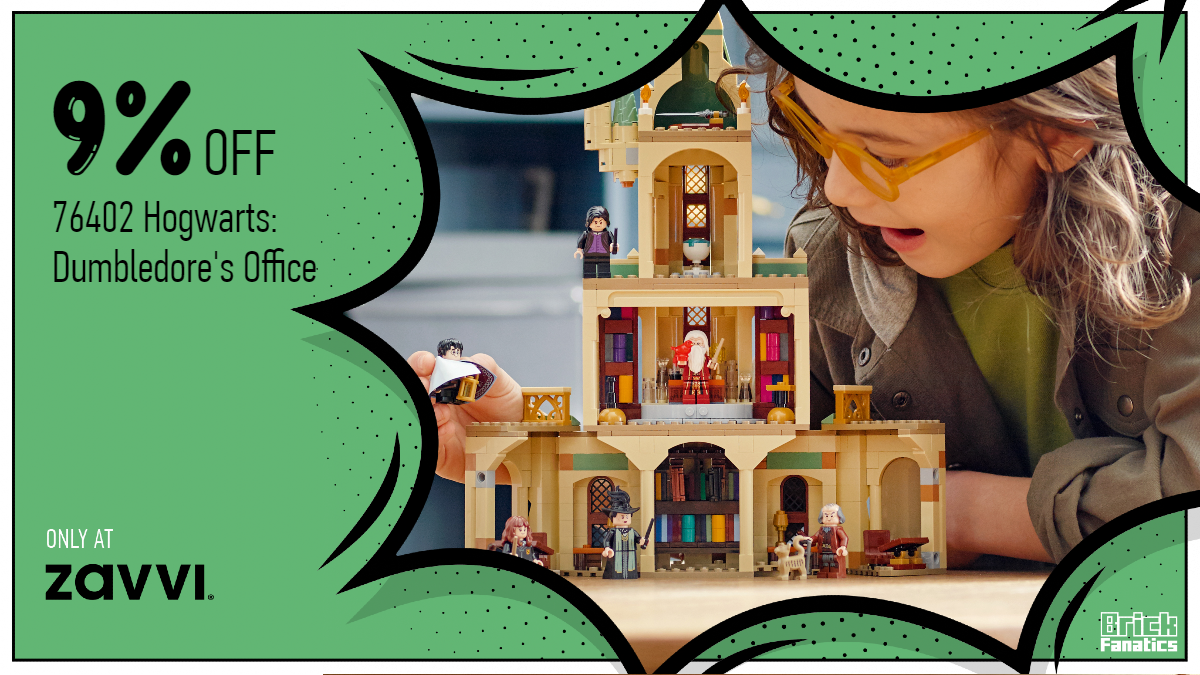 Don't miss out on this wand-erful discount on LEGO Harry Potter 76402 Hogwarts: Dumbledore's Office